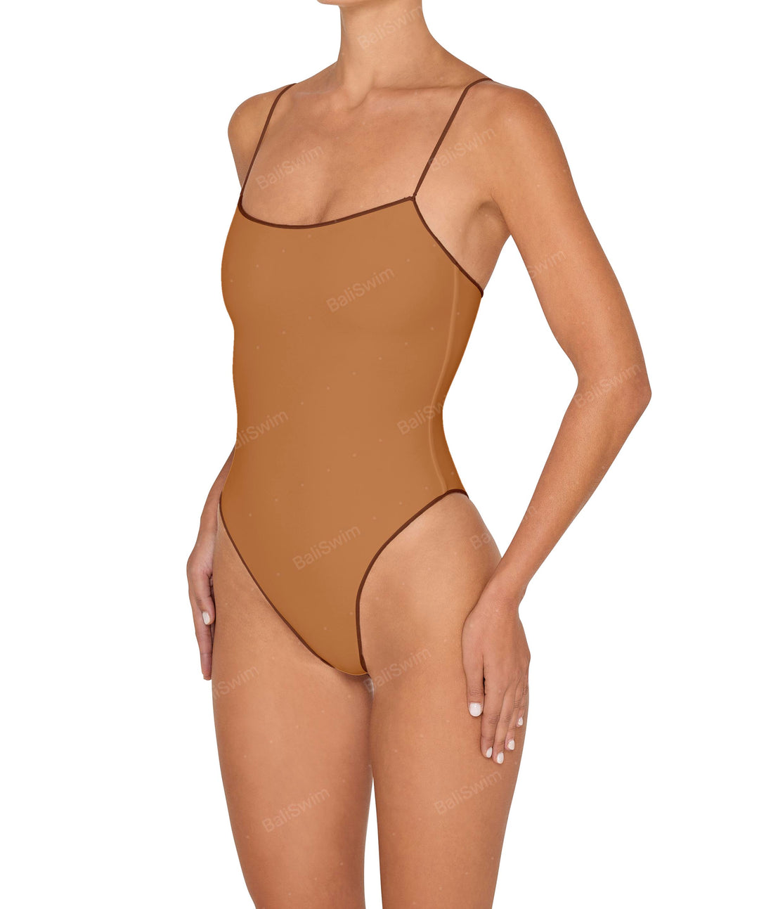 BSWS-S78 Corded Square Neck One Piece