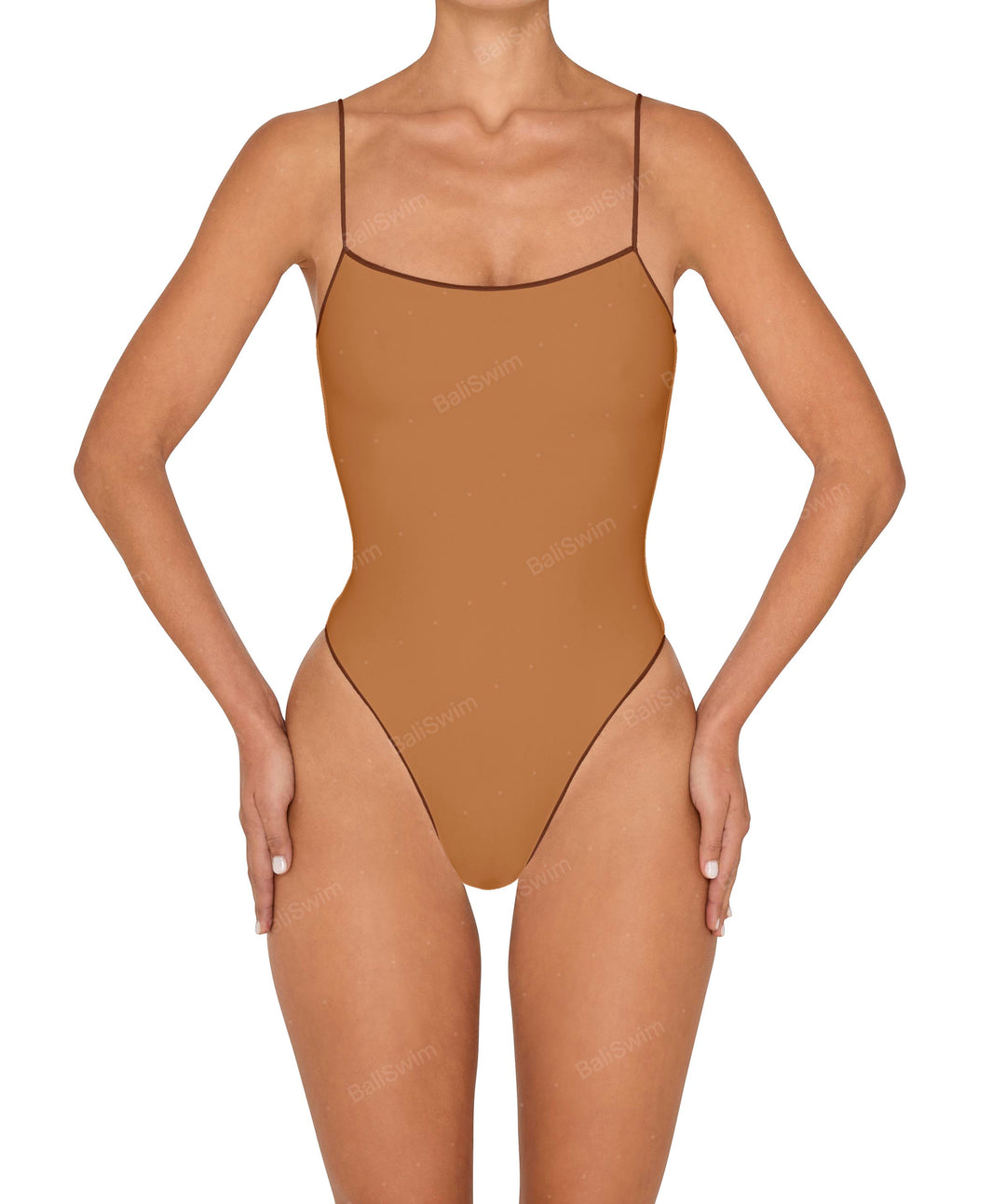 BSWS-S78 Corded Square Neck One Piece