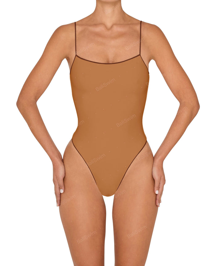 BSWS-S78 Corded Square Neck One Piece