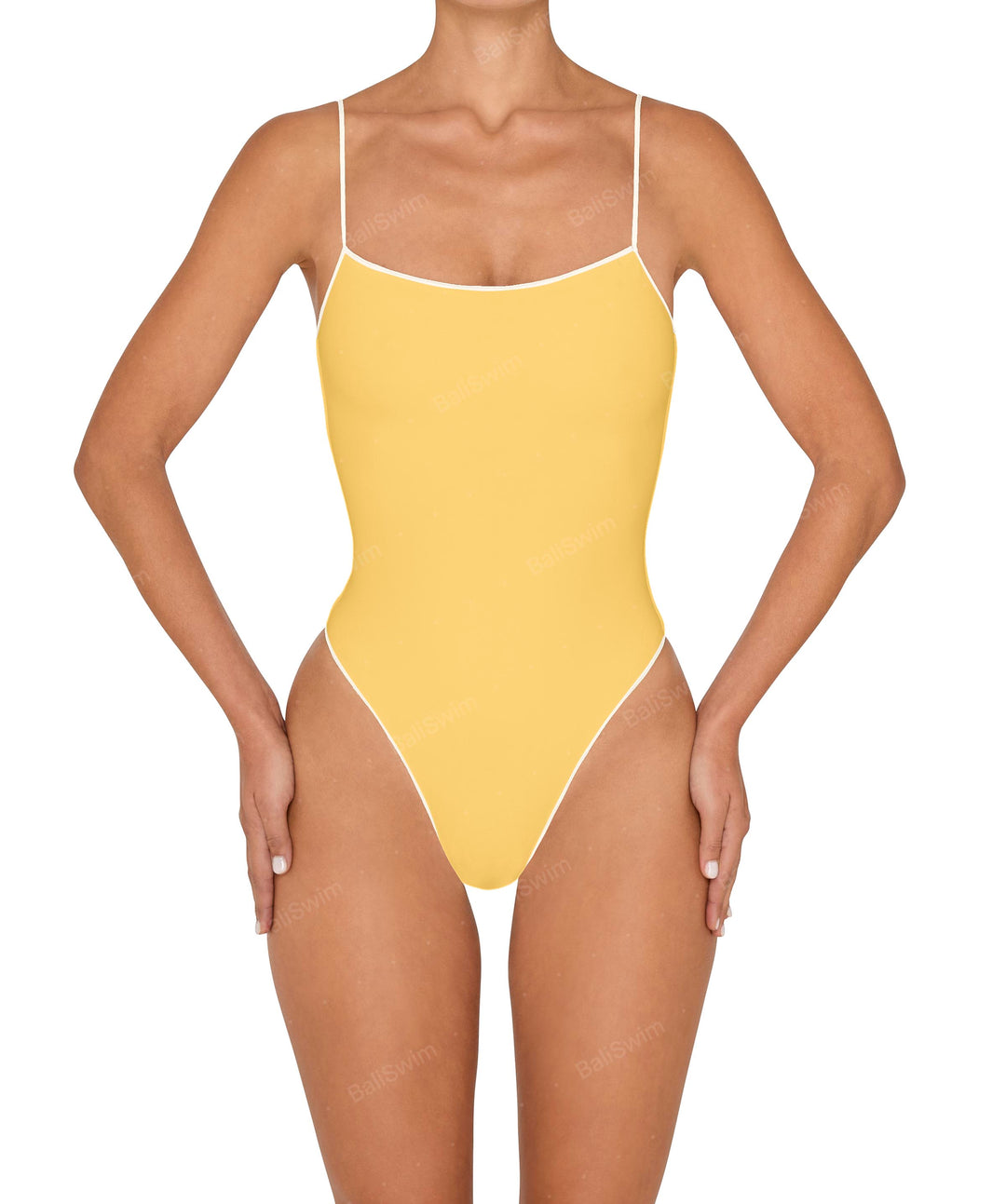 BSWS-S78 Corded Square Neck One Piece