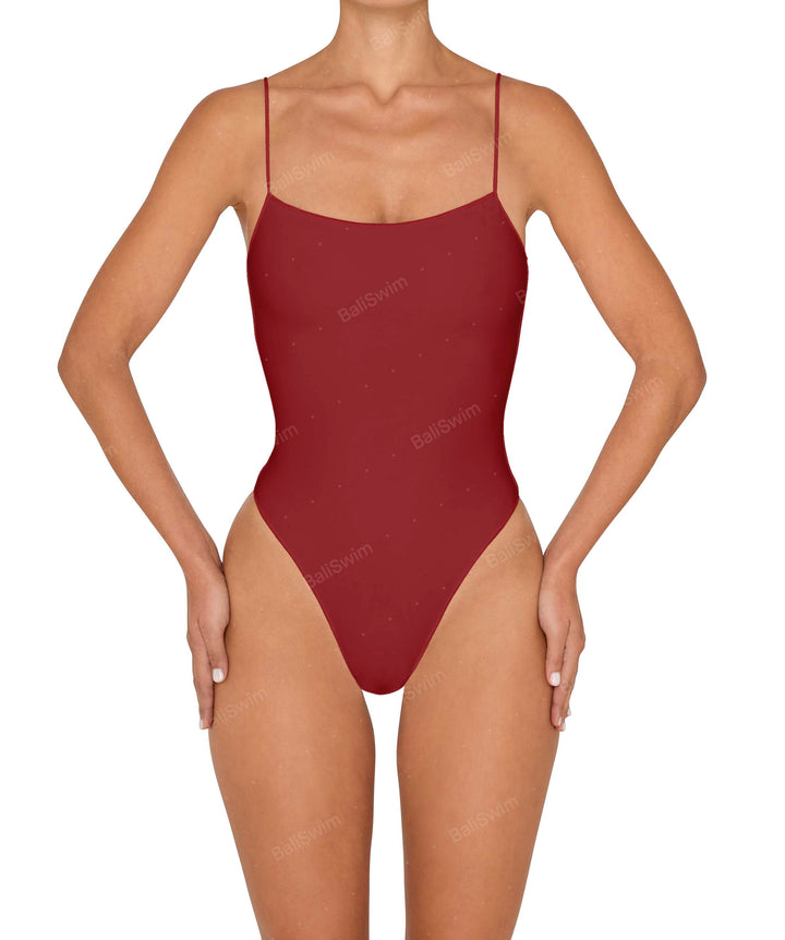 BSWS-S78 Corded Square Neck One Piece