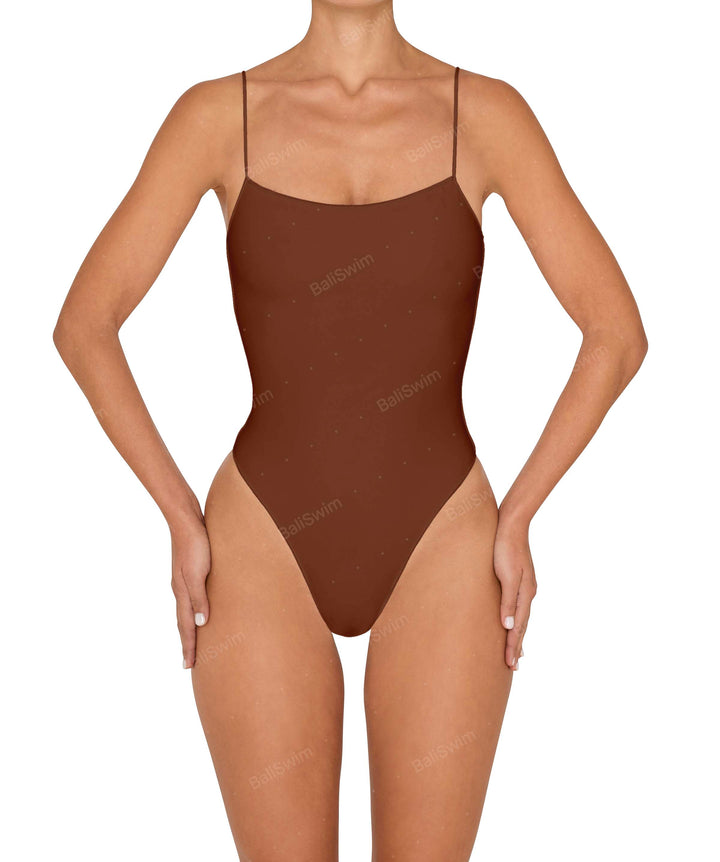 BSWS-S78 Corded Square Neck One Piece