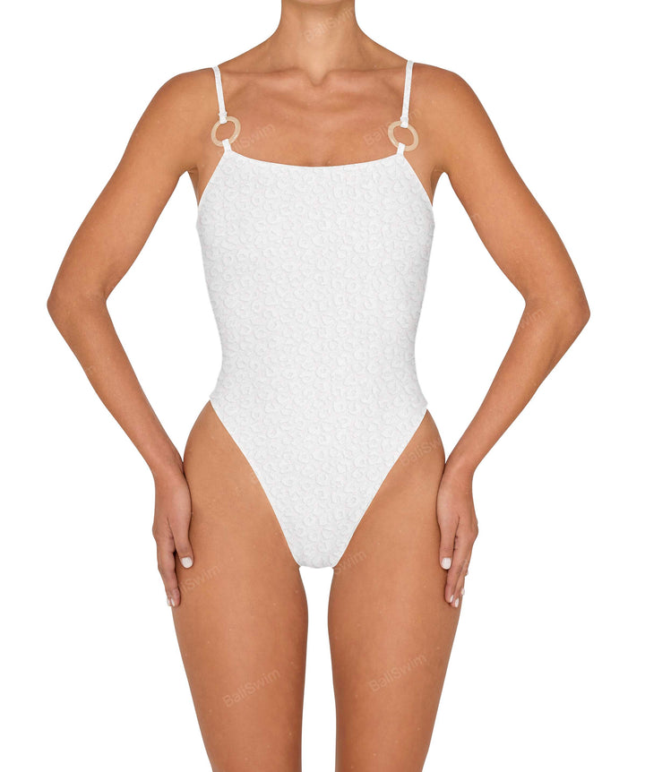 BSWS-S79 Square neck one-piece with rings