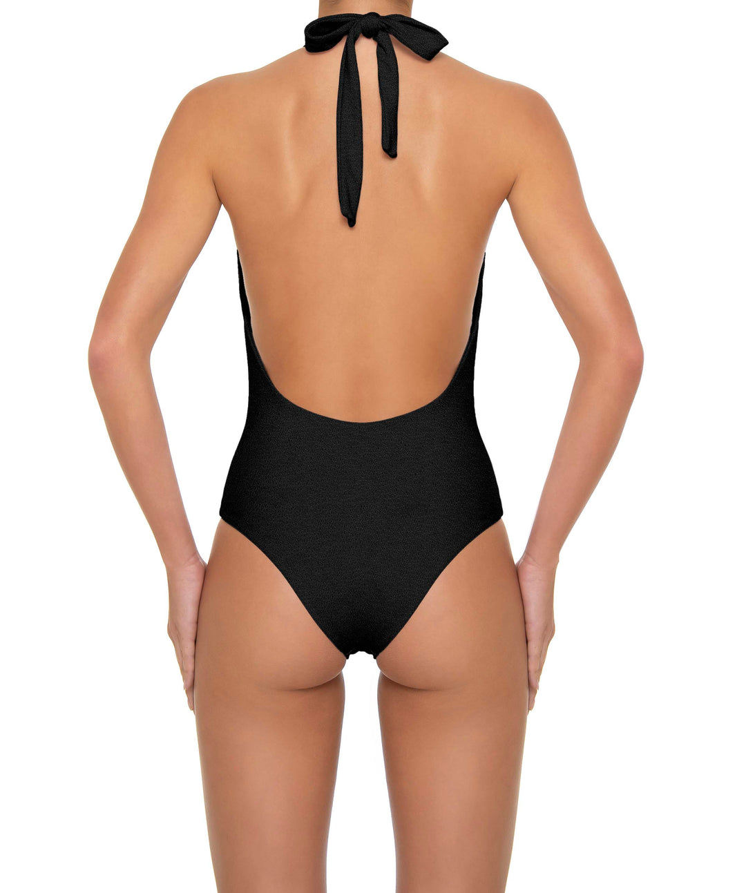 BSWS-S89 Deep Plunge Ring Halter One Piece