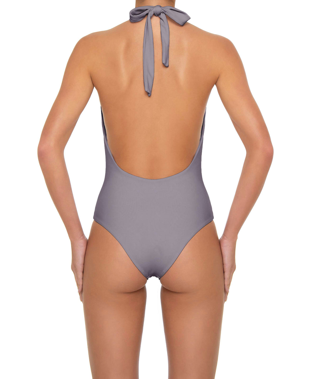 BSWS-S89 Deep Plunge Ring Halter One Piece
