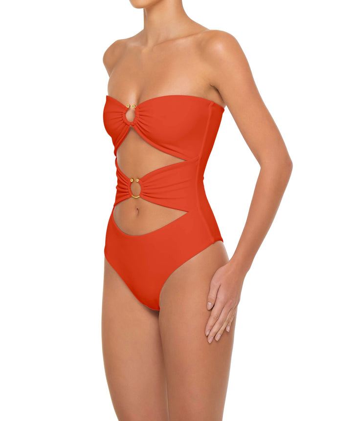 BSWS-S90 Bandeau Ring Cut Out One Piece