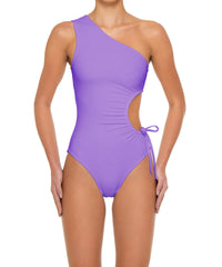 BSWS-S94 Ruched Side One Piece