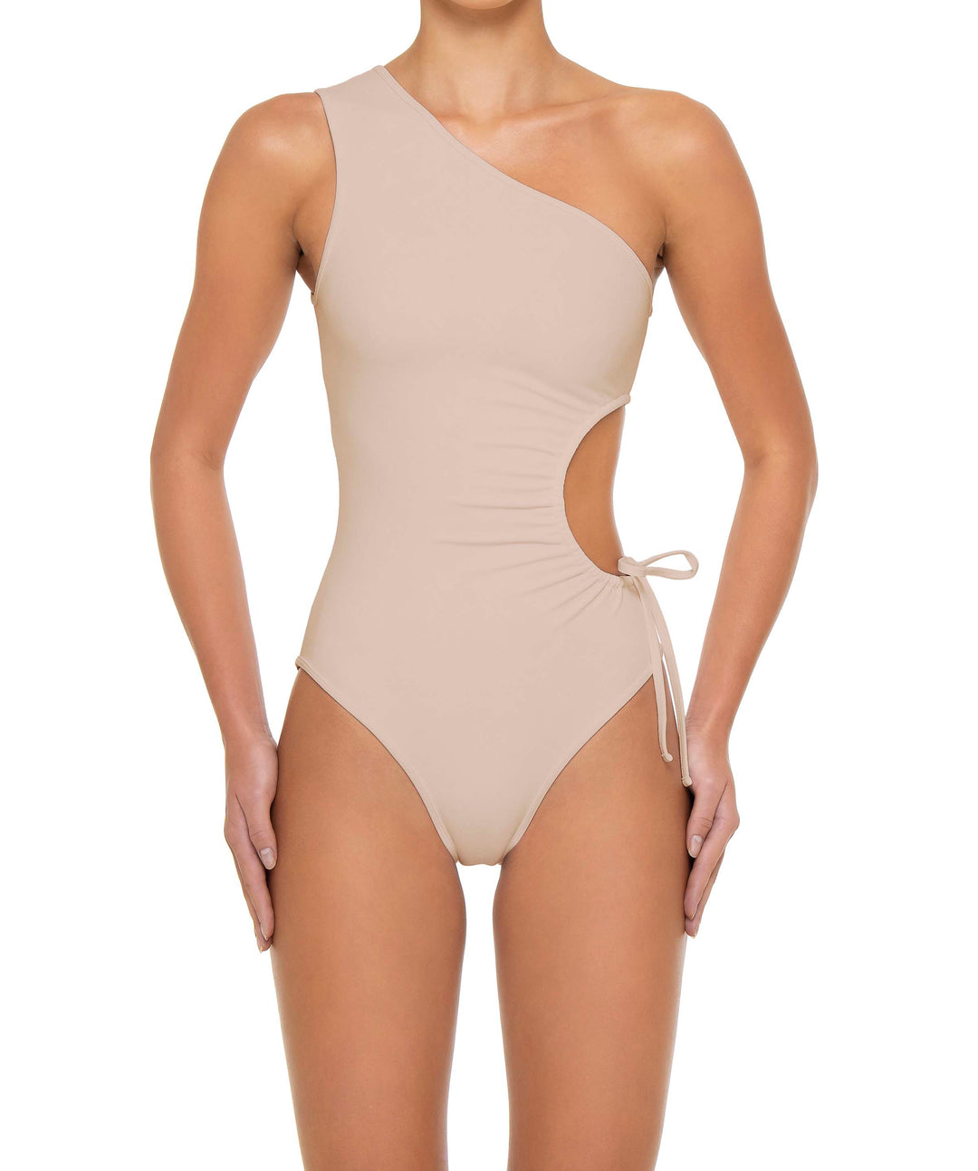 BSWS-S94 Ruched Side One Piece