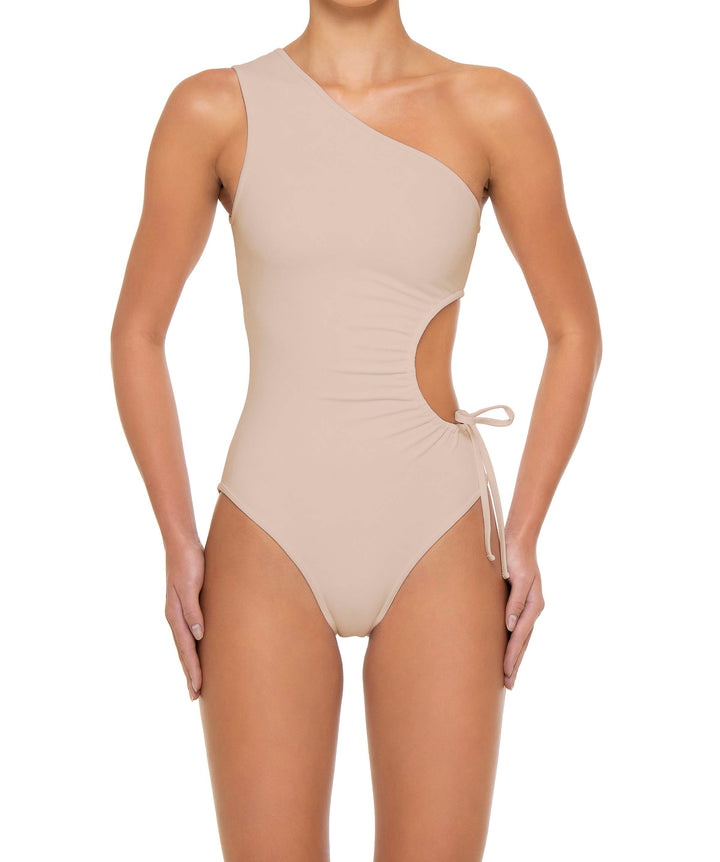 BSWS-S94 Ruched Side One Piece