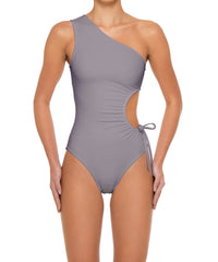 BSWS-S94 Ruched Side One Piece
