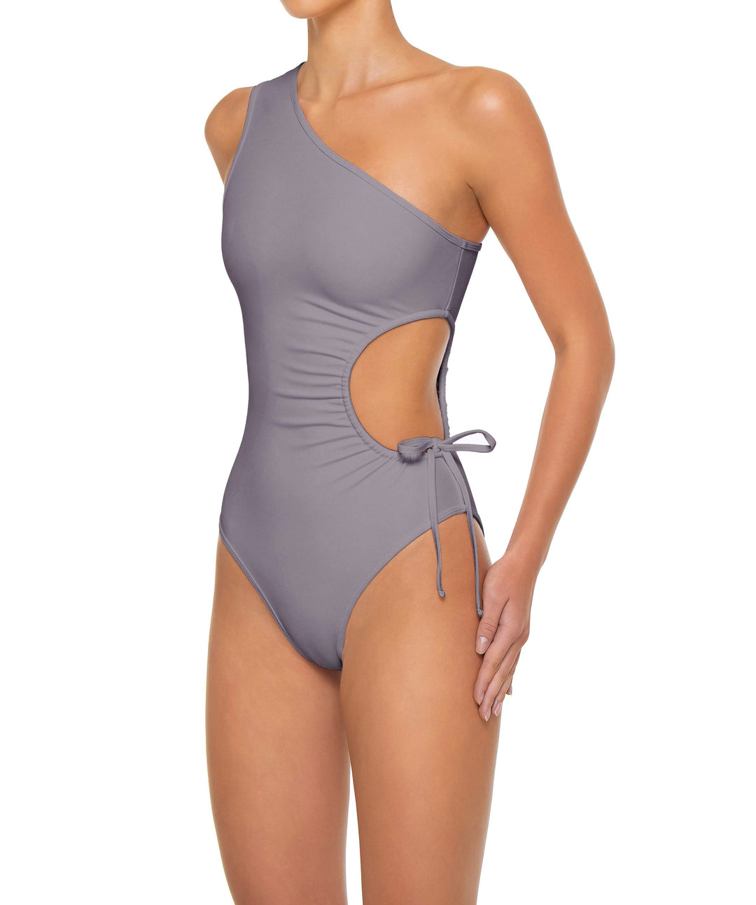 BSWS-S94 Ruched Side One Piece