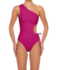 BSWS-S94 Ruched Side One Piece