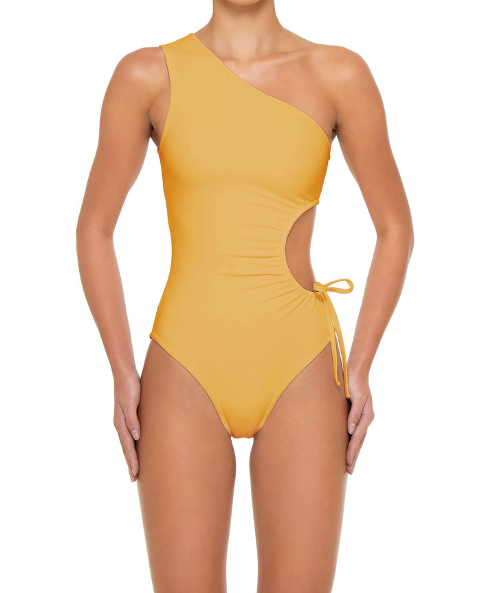 BSWS-S94 Ruched Side One Piece