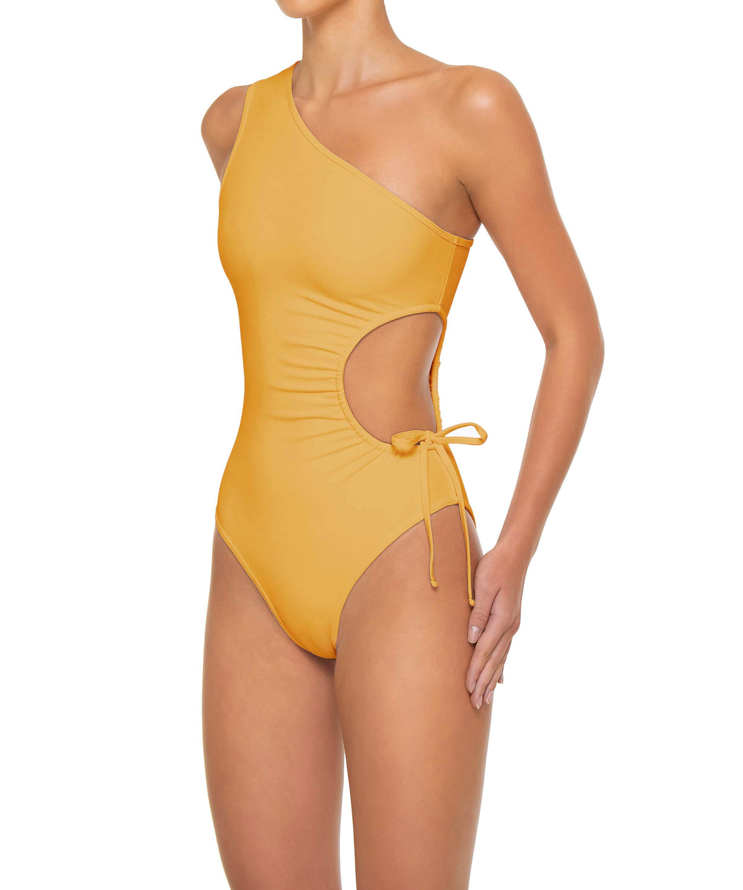 BSWS-S94 Ruched Side One Piece