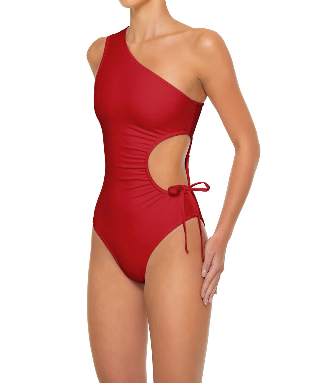 BSWS-S94 Ruched Side One Piece