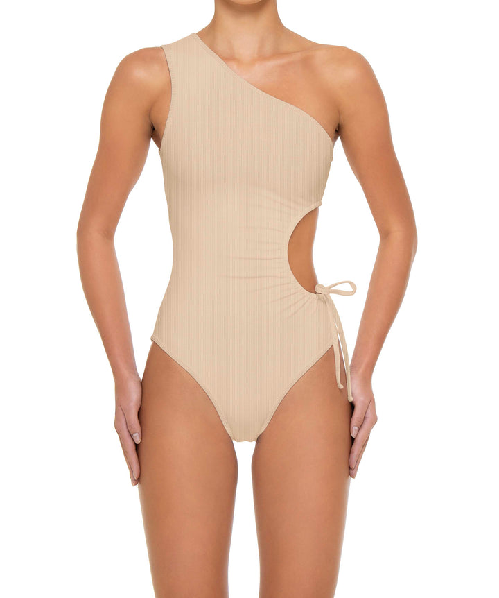 BSWS-S94 Ruched Side One Piece