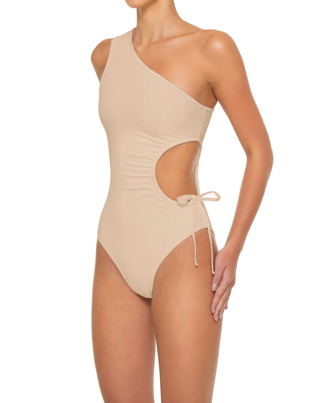 BSWS-S94 Ruched Side One Piece