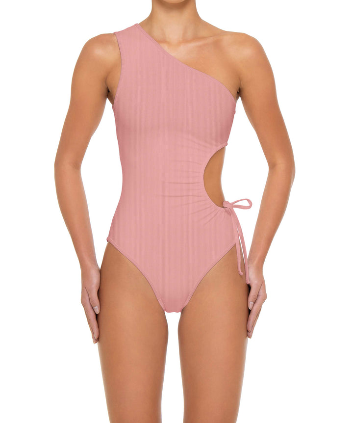 BSWS-S94 Ruched Side One Piece