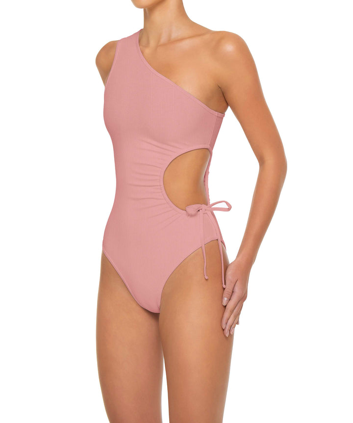 BSWS-S94 Ruched Side One Piece