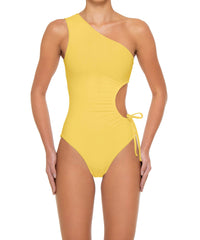BSWS-S94 Ruched Side One Piece