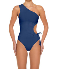 BSWS-S94 Ruched Side One Piece