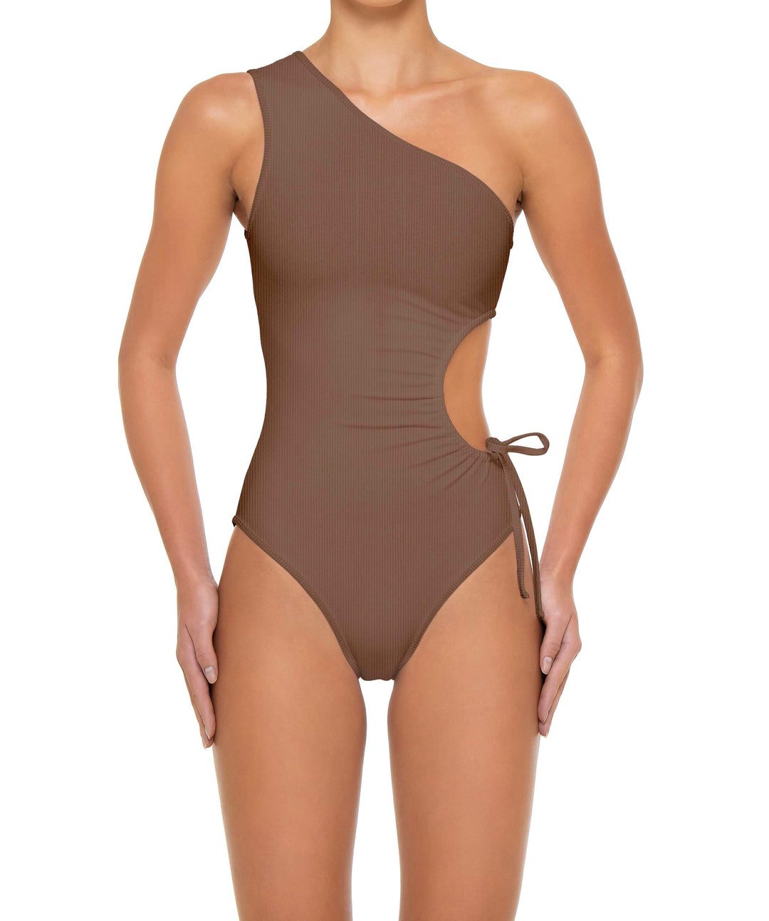 BSWS-S94 Ruched Side One Piece