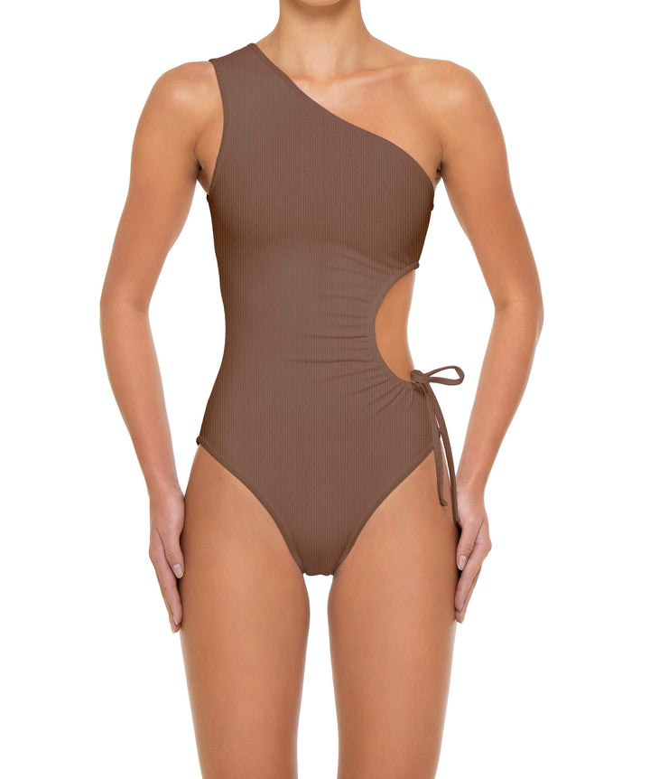 BSWS-S94 Ruched Side One Piece