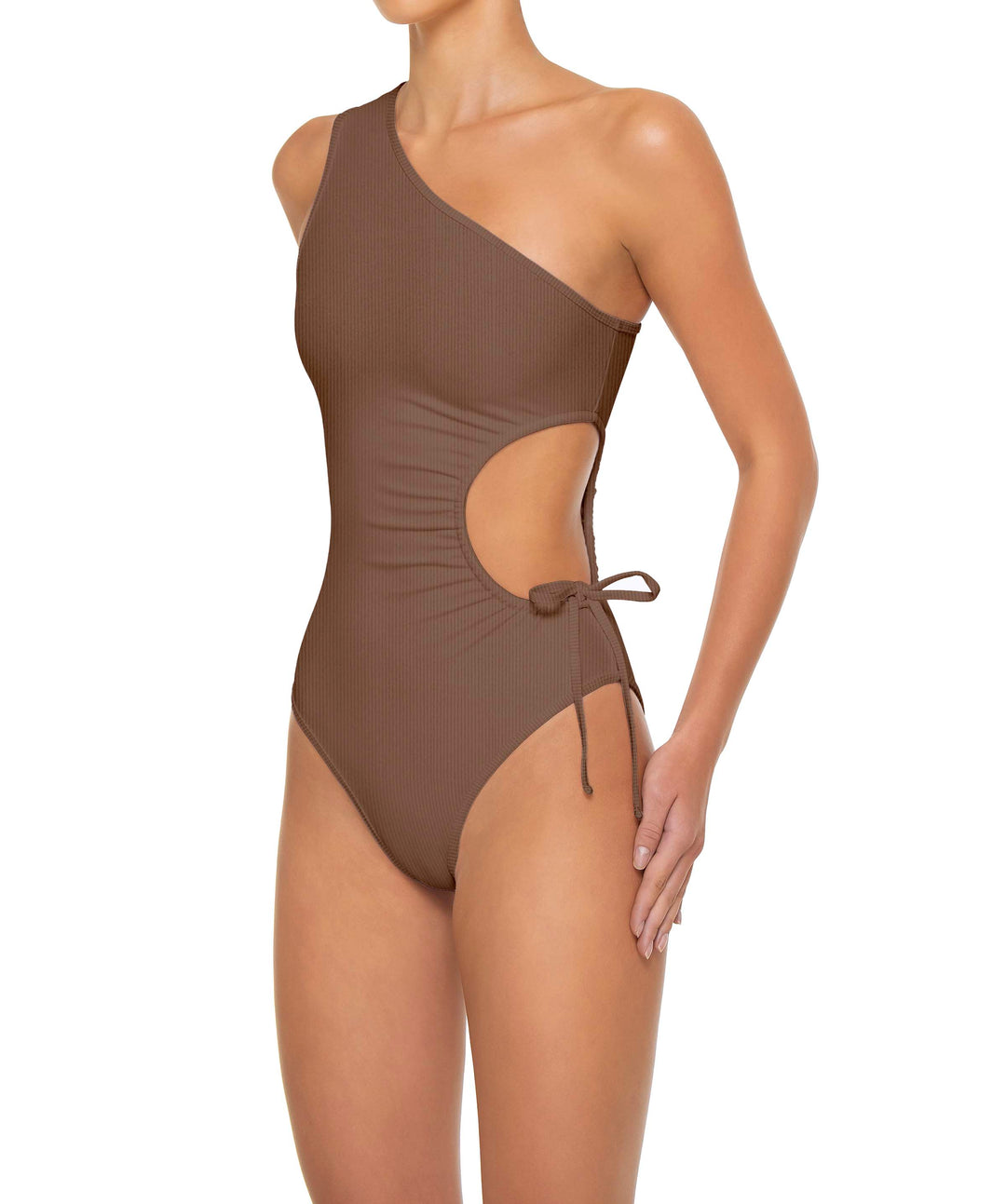 BSWS-S94 Ruched Side One Piece