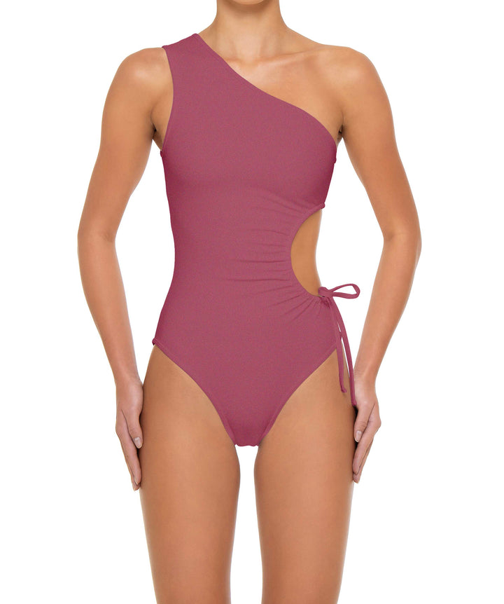 BSWS-S94 Ruched Side One Piece