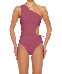 BSWS-S94 Ruched Side One Piece