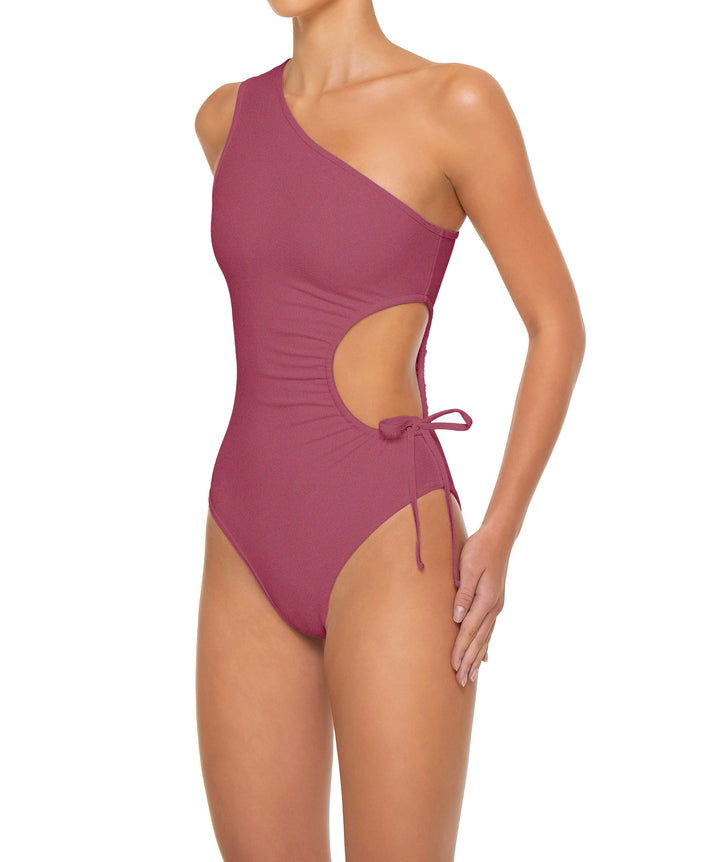BSWS-S94 Ruched Side One Piece