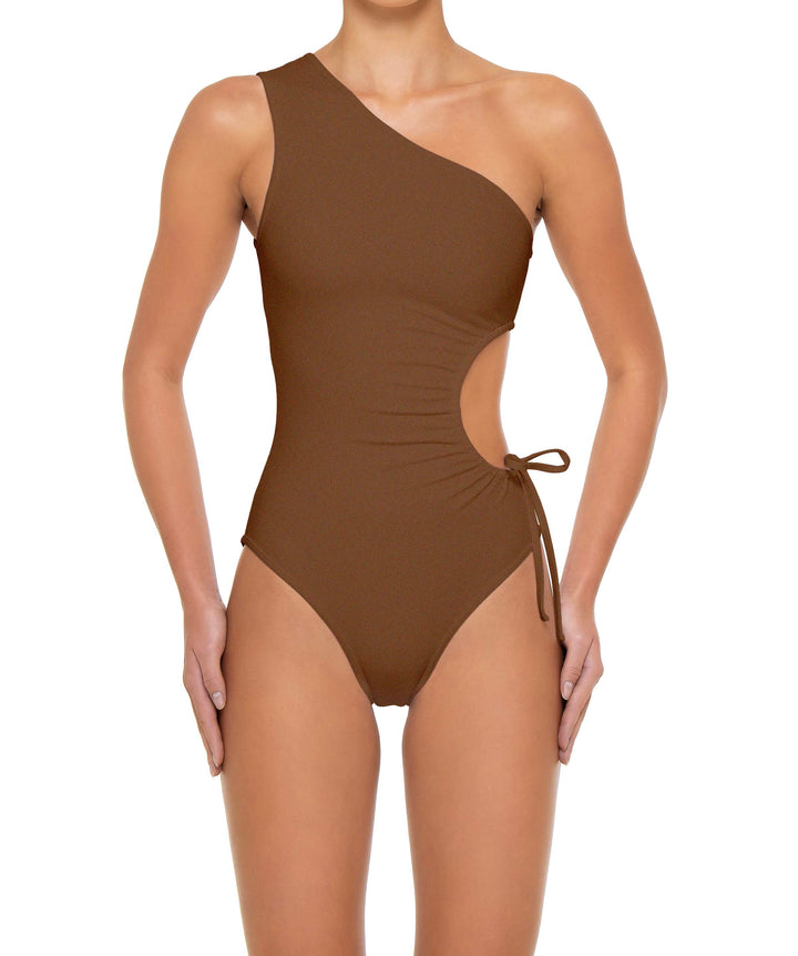 BSWS-S94 Ruched Side One Piece