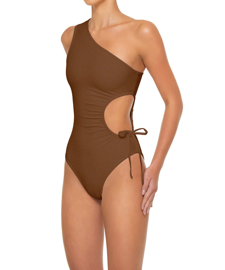 BSWS-S94 Ruched Side One Piece
