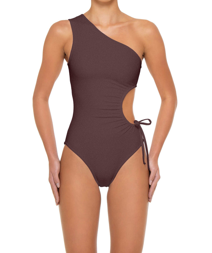 BSWS-S94 Ruched Side One Piece