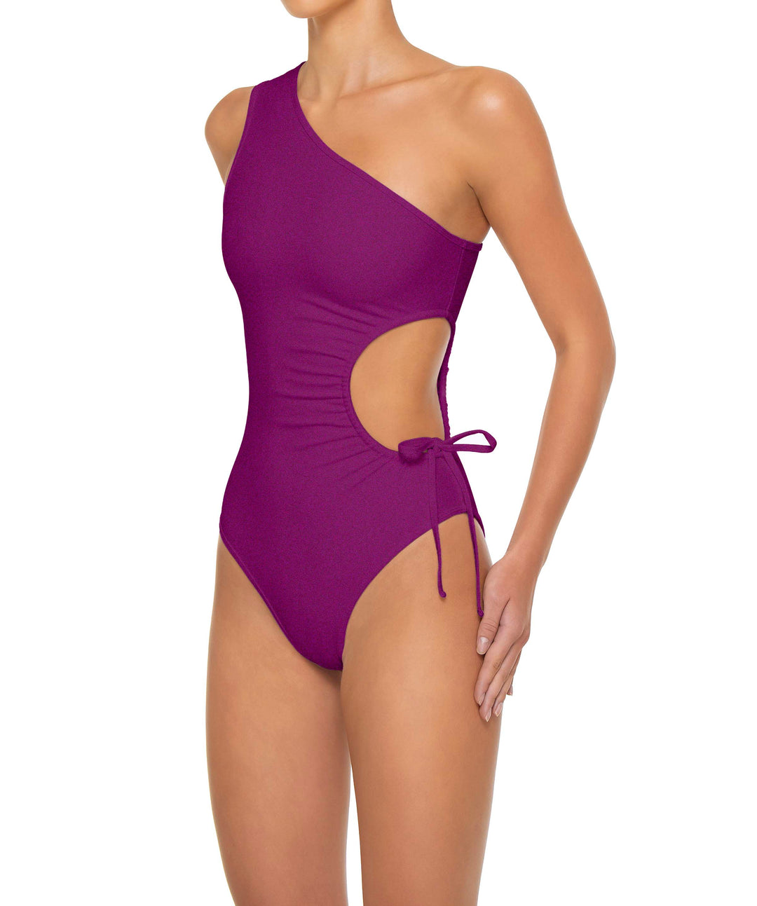 BSWS-S94 Ruched Side One Piece