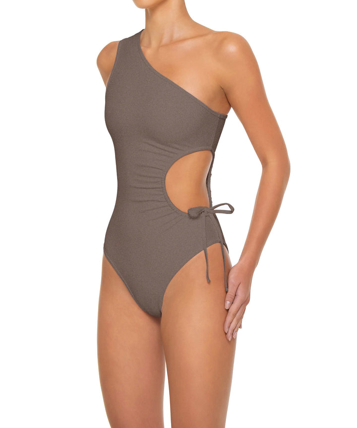 BSWS-S94 Ruched Side One Piece
