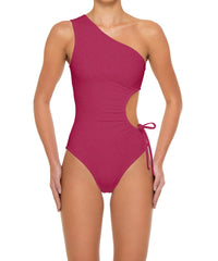 BSWS-S94 Ruched Side One Piece