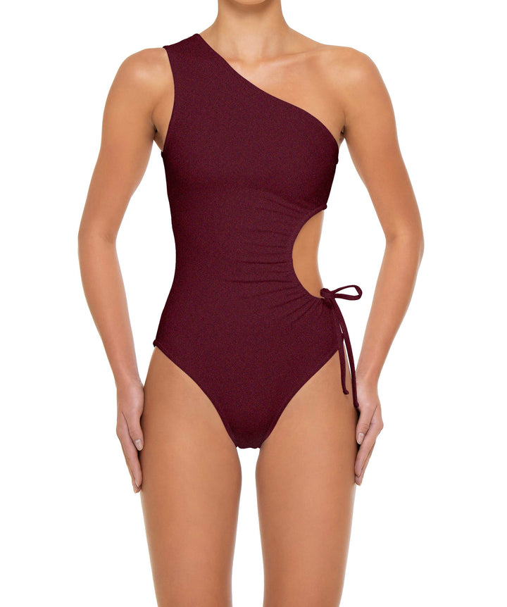 BSWS-S94 Ruched Side One Piece