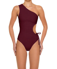 BSWS-S94 Ruched Side One Piece
