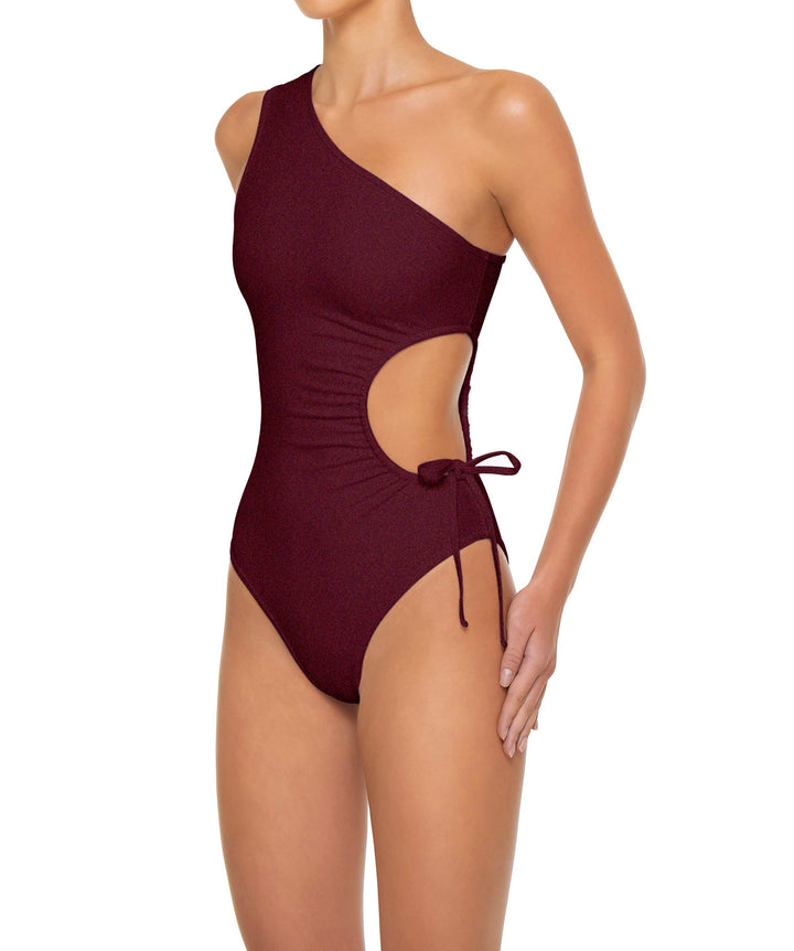 BSWS-S94 Ruched Side One Piece