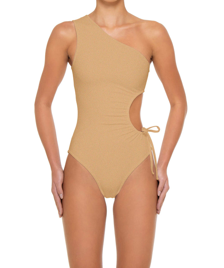 BSWS-S94 Ruched Side One Piece
