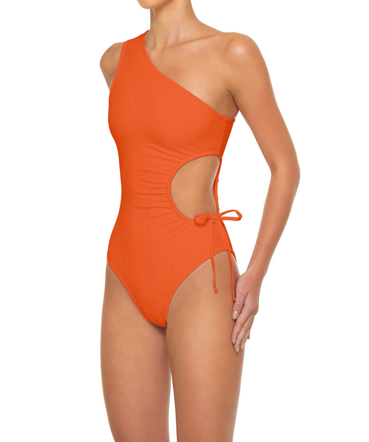 BSWS-S94 Ruched Side One Piece