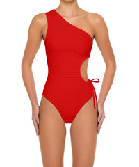 BSWS-S94 Ruched Side One Piece