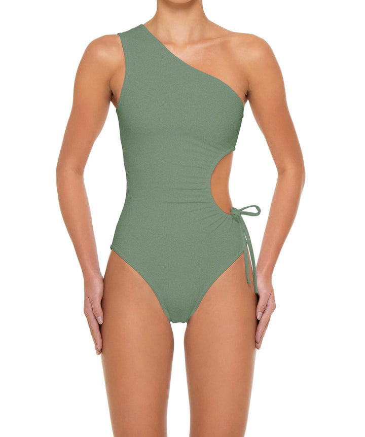 BSWS-S94 Ruched Side One Piece