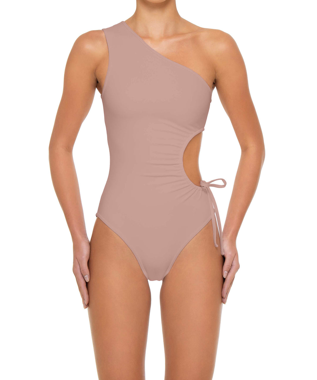 BSWS-S94 Ruched Side One Piece