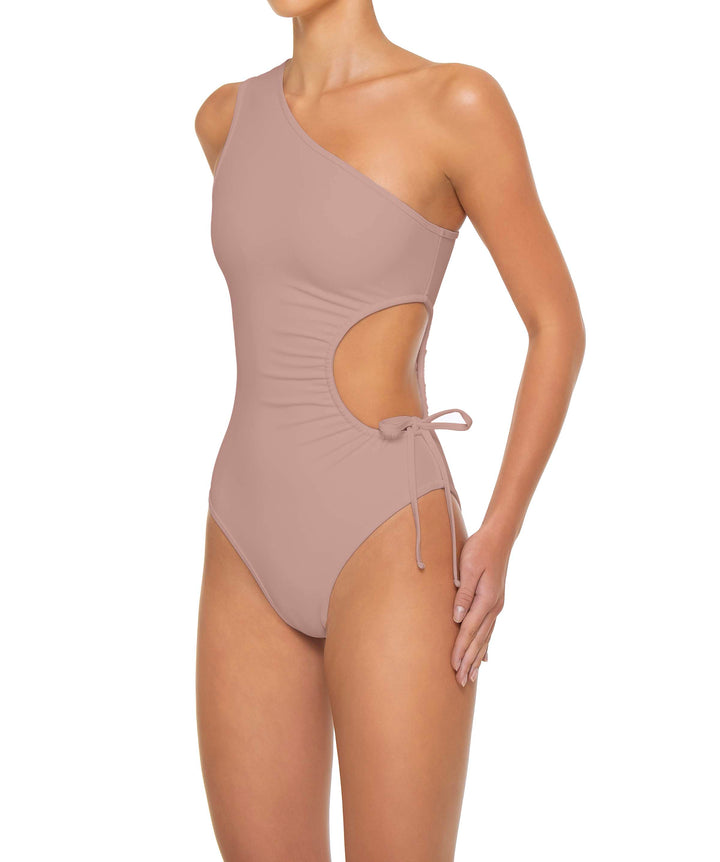 BSWS-S94 Ruched Side One Piece