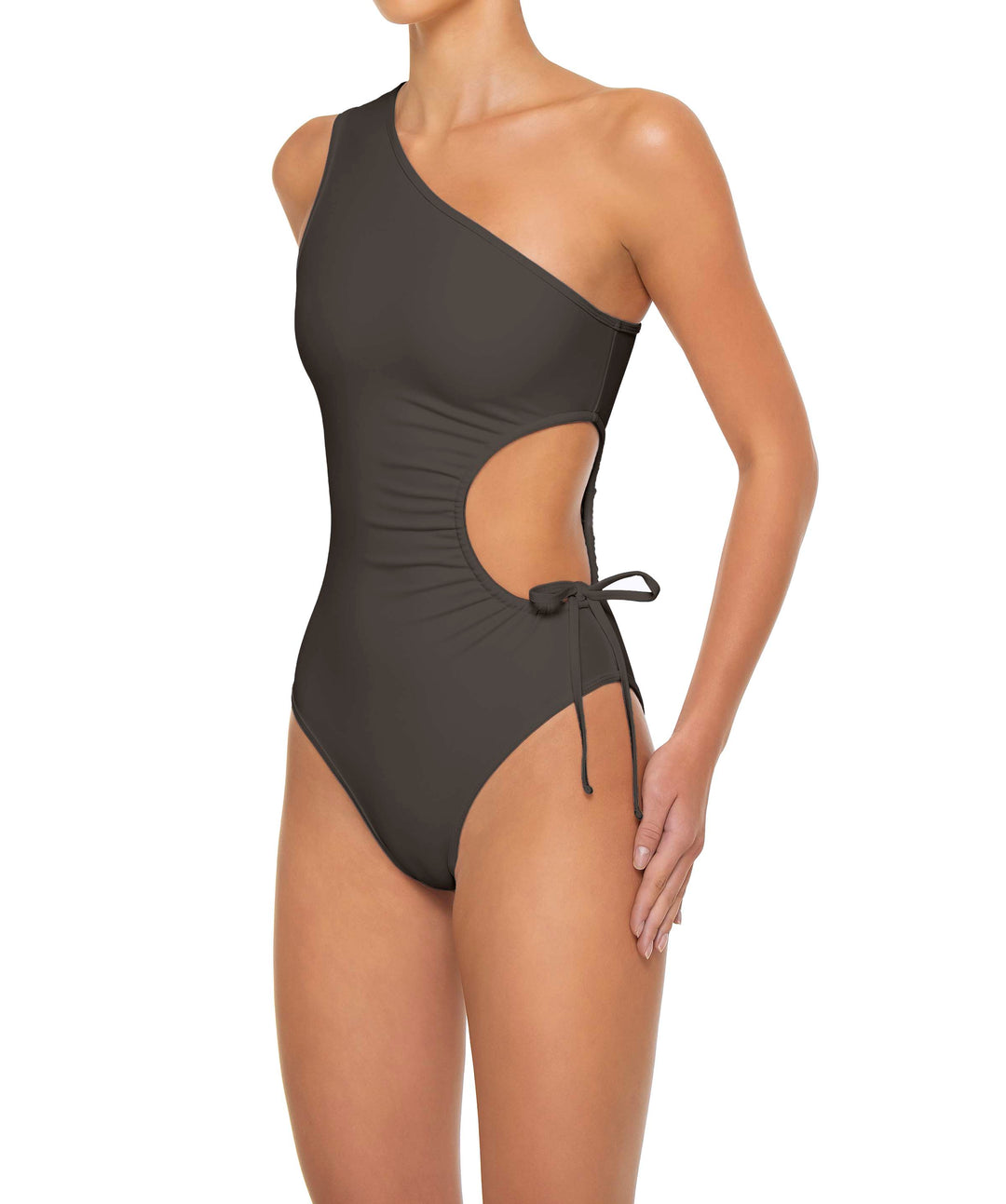 BSWS-S94 Ruched Side One Piece