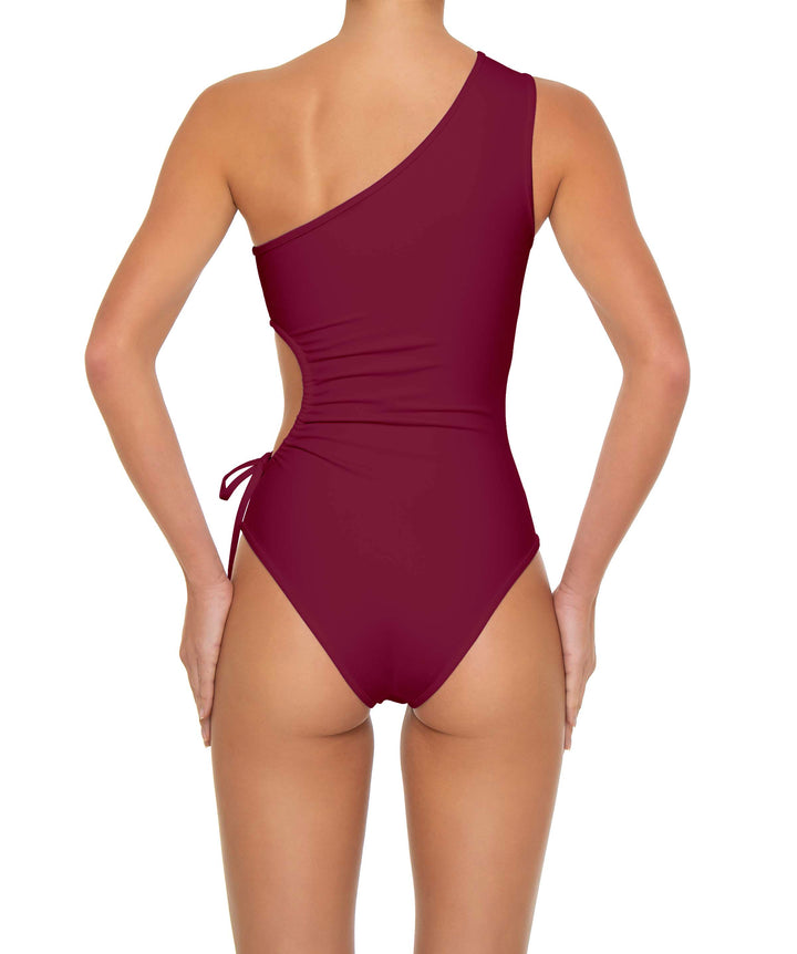 BSWS-S94 Ruched Side One Piece