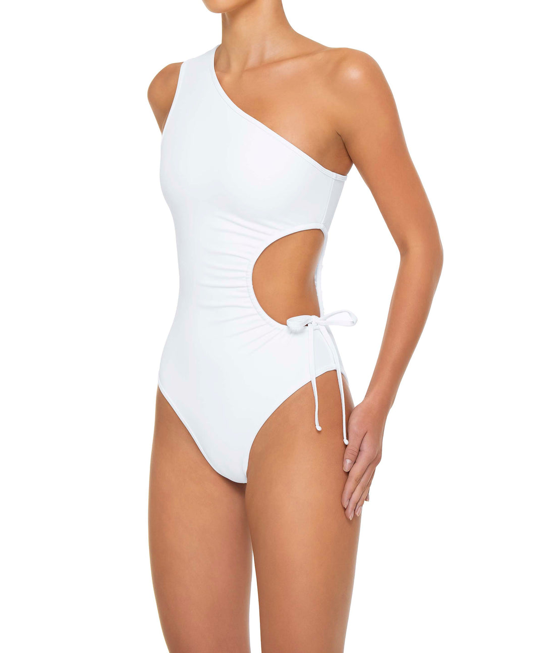 BSWS-S94 Ruched Side One Piece