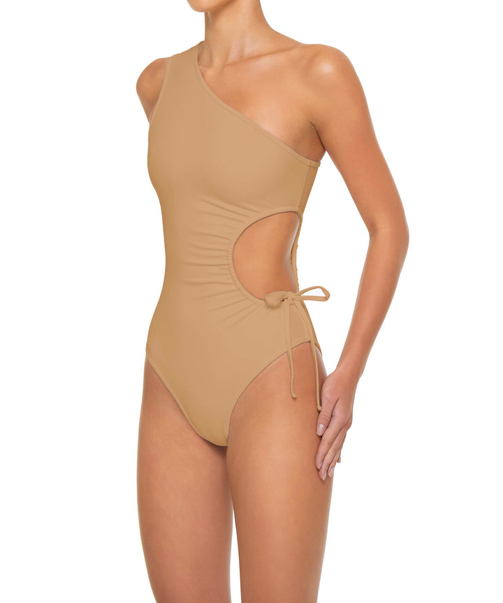 BSWS-S94 Ruched Side One Piece